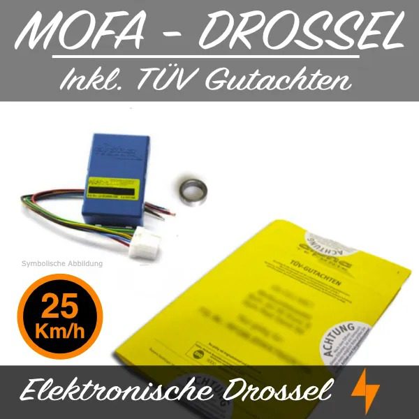 Elekt VTLSA34 Drosselsatz Drossel Mofa Mofadrossel YAMAHA NEOS SA34 ab.04 FIN